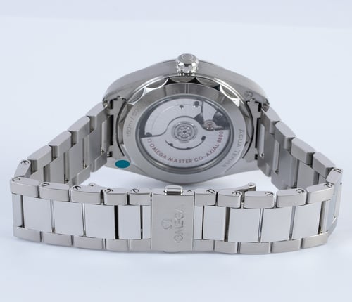 Rear / Band View of Seamaster Aqua Terra 38MM