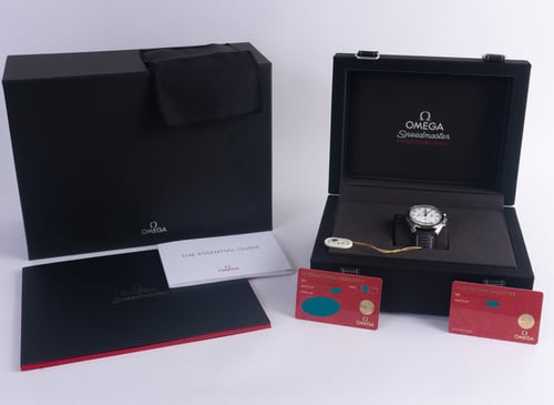 Box / Paper shot of Speedmaster Moonwatch Professional Co-Axial Master Chronometer