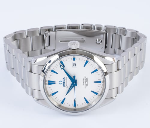 Front View of Seamaster Aqua Terra Co-Axial