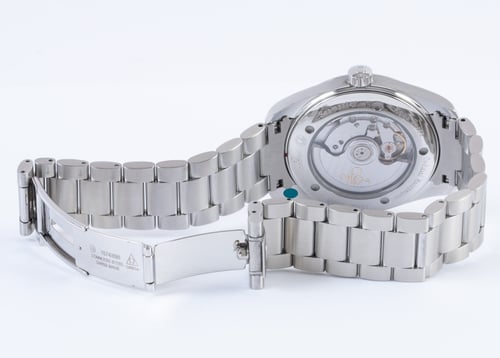 Open Clasp Shot of Seamaster Aqua Terra Co-Axial