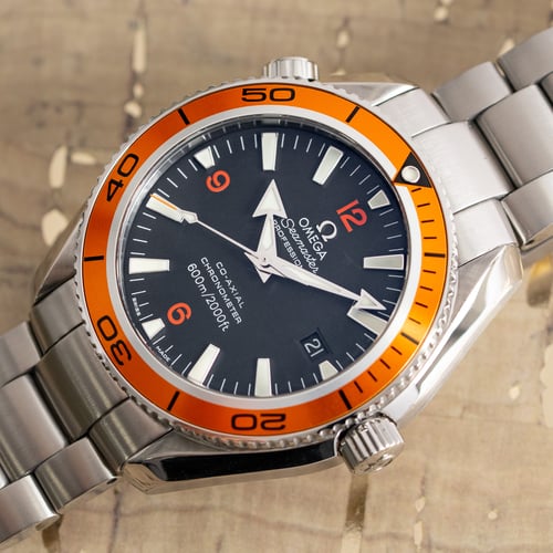 Stylied photo of  of Seamaster Planet Ocean