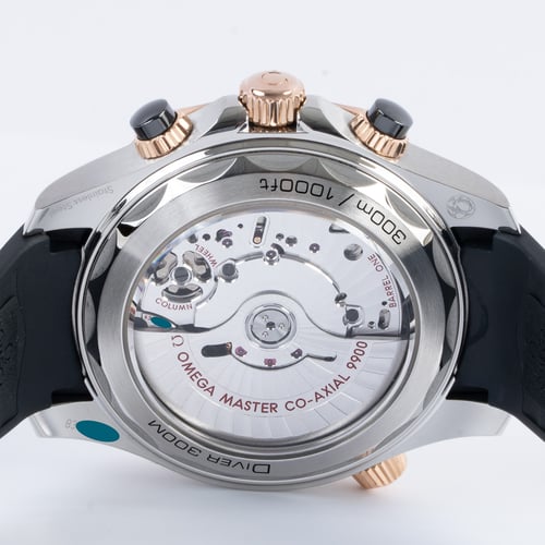 Caseback of Seamaster Diver 300 Chronograph