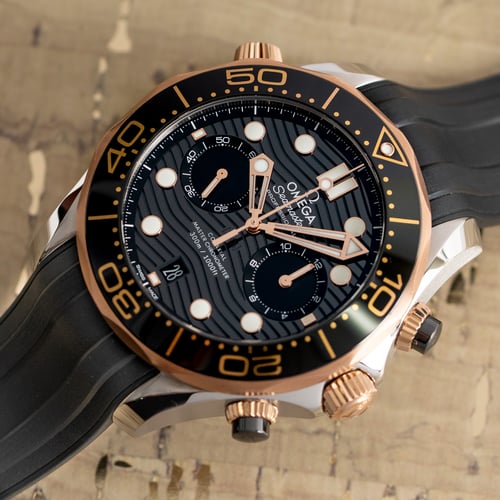 Stylied photo of  of Seamaster Diver 300 Chronograph
