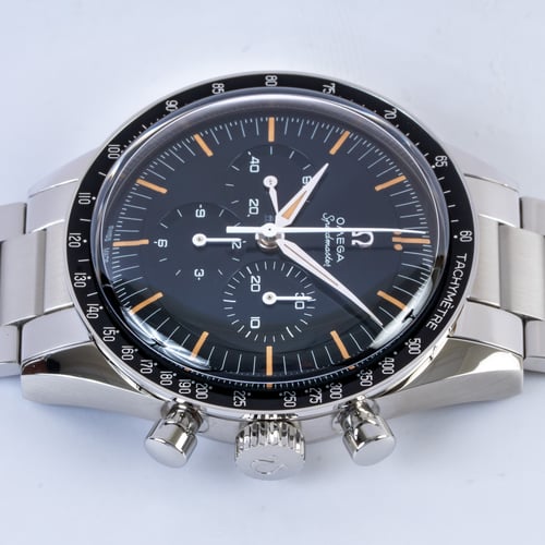 Crown Side Shot of Speedmaster First Omega in Space