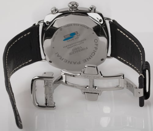 Rear / Band View of Radiomir Chronograph
