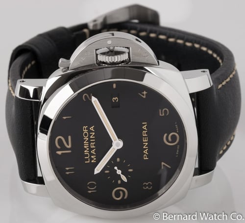 Front View of Luminor Marina 1950 3 Days Automatic