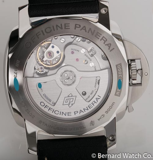 Caseback of Luminor Marina 1950 3 Days Automatic