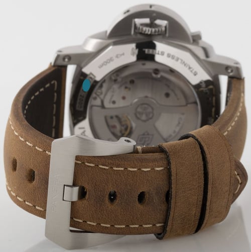 Rear / Band View of Luminor 1950 3 Days Automatic
