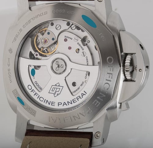 Caseback of Luminor 1950 3 Days Automatic