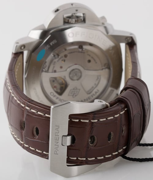 Rear / Band View of Luminor 1950 3 Days Automatic