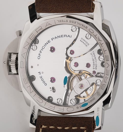 Caseback of Luminor 1950 Marina Militare