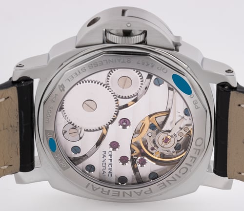 Caseback of Luminor Marina
