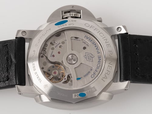 Caseback of Luminor 1950 3 Days Automatic