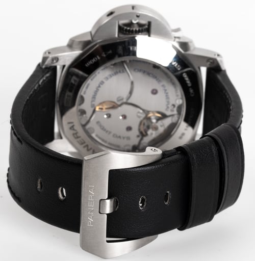 Rear / Band View of Luminor 1950 8 days GMT