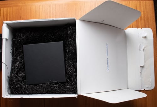 Paper shot of Luminor Submersible E-Boutique Limited Edition