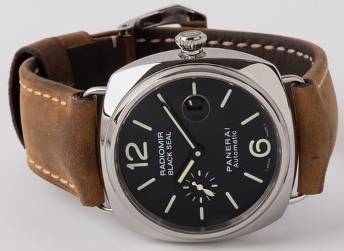Front View of Radiomir Black Seal