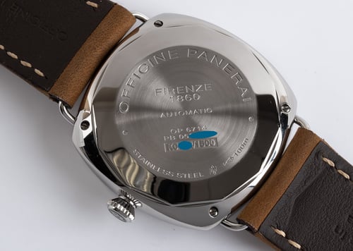Caseback of Radiomir Black Seal