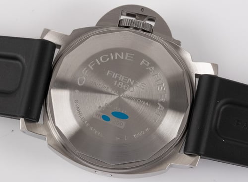 Caseback of Luminor Submersible 'La Bomba'