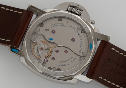 Caseback of Luminor 1950 3 Days