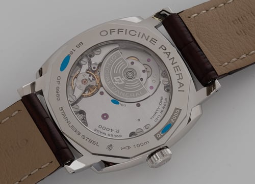 Caseback of Radiomir 1940 3 Days
