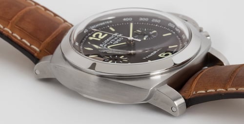 9' Side Shot of Luminor 1950 Flyback Chronograph