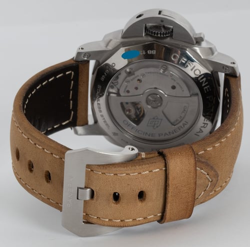 Rear / Band View of Luminor 1950 3 Days Automatic