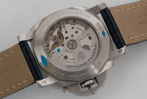 Caseback of Luminor GMT