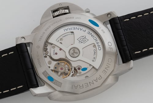Caseback of Luminor 1950 3 Days Automatic