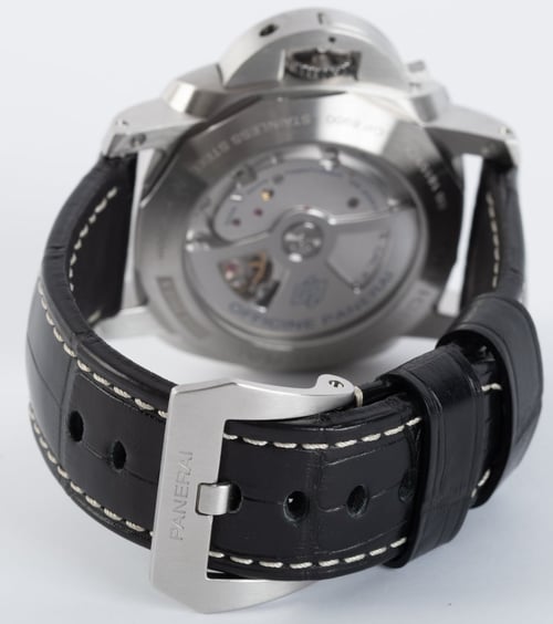 Rear / Band View of Luminor 1950 3 Days Automatic