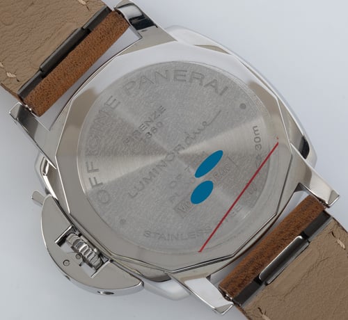 Caseback of Luminor Piccolo Due