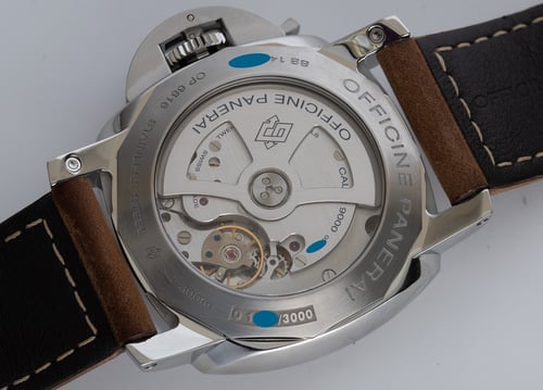 Caseback of Luminor Marina 1950 3 Days Automatic