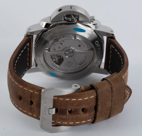 Rear / Band View of Luminor Marina 1950 3 Days Automatic