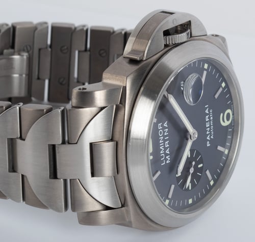 Dial Shot of Luminor Marina 'After the Sunset'