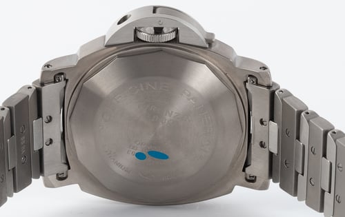 Caseback of Luminor Marina 'After the Sunset'