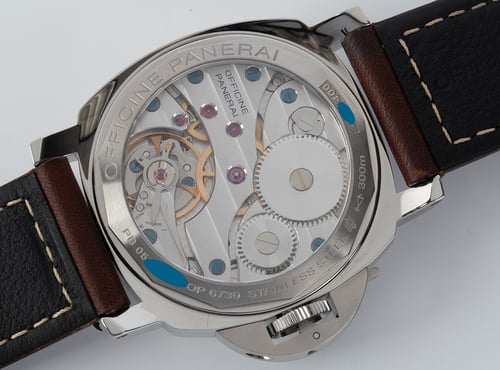 Caseback of Luminor 'DESTRO' Base Left-Handed