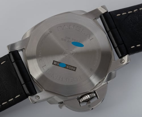 Caseback of Luminor Marina 1950 3 Days