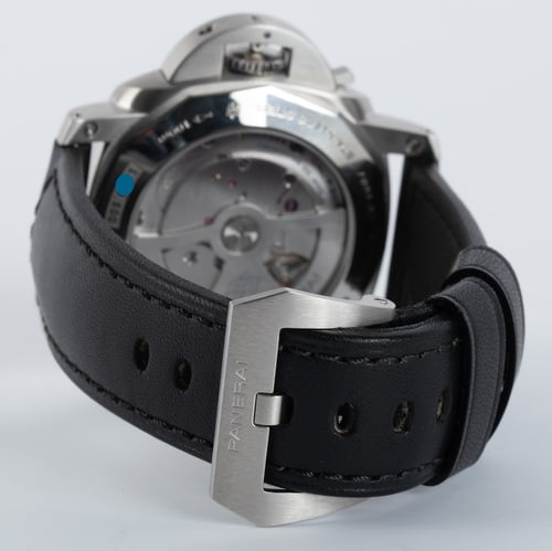 Rear / Band View of Luminor 1950 10 Days GMT