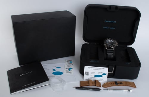Box / Paper shot of Luminor Submersible 1950 Amagnetic 47MM