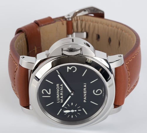 Front View of Luminor Marina 'Sandwich Dial'