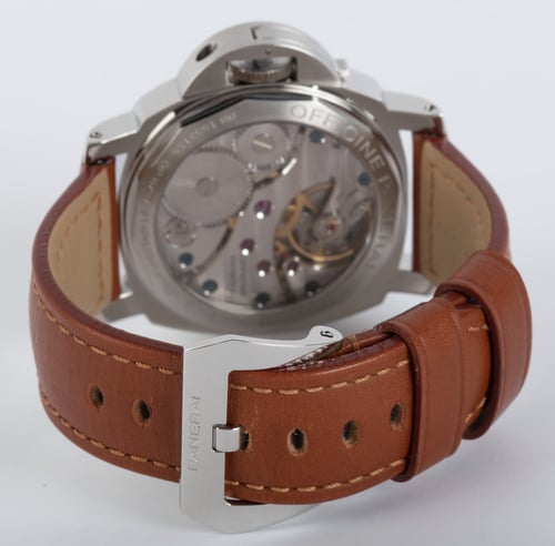 Rear / Band View of Luminor Marina 'Sandwich Dial'