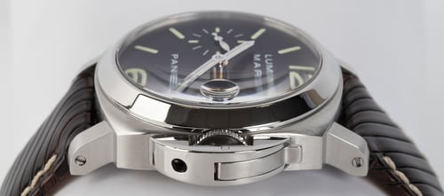 Crown Side Shot of Luminor Marina
