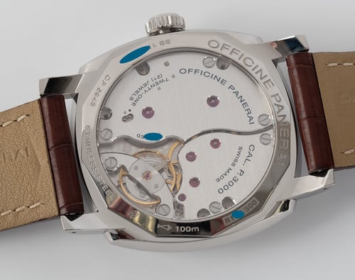 Caseback of Radiomir 1940 3 Days
