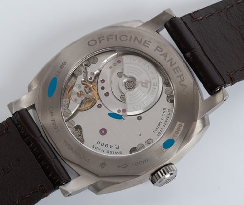 Caseback of Radiomir 1940