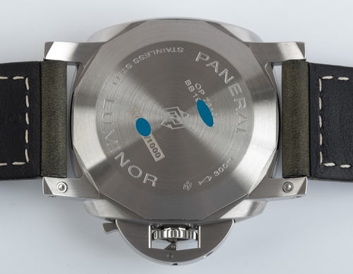 Caseback of Luminor Marina 1950 3 Days