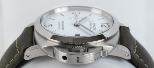 Crown Side Shot of Luminor Marina 1950 3 Days