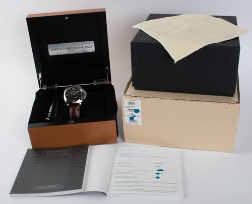 Box / Paper shot of Luminor 1950 3 Days GMT