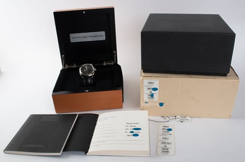 Box / Paper shot of Radiomir Power Reserve 8-Days