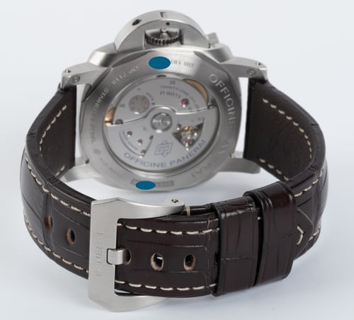 Rear / Band View of Luminor 1950 3 Days GMT