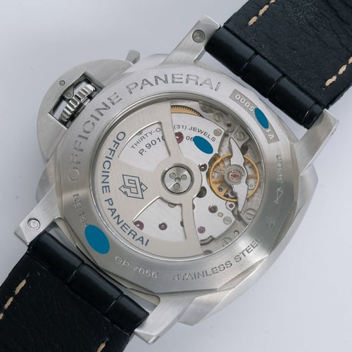 Caseback of Luminor Marina 1950 3 Days