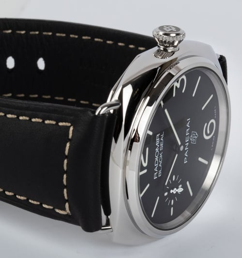 Dial Shot of Radiomir Black Seal Logo